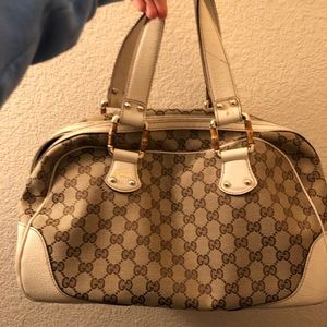 Vintage Gucci Bamboo Handbag